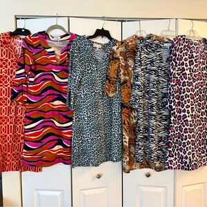 Jude Connally Megan (6) Print Dresses - Multicolor Leopard, Paisley & Geometric